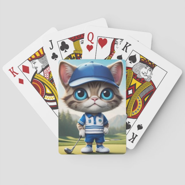 Jeu De Cartes Golf Cat (dos)