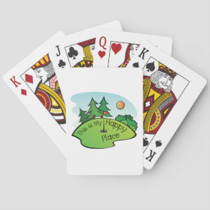 Jeu De Cartes Golf Parcours Trou Happy Place