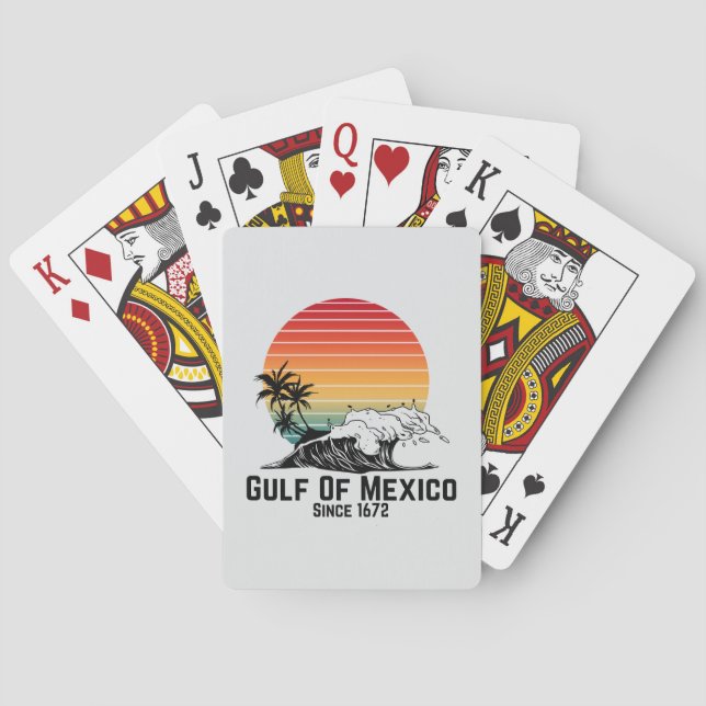 Jeu De Cartes Golfe du Mexique (dos)