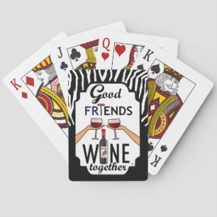 Jeu De Cartes Good Friends Wine