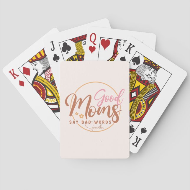 Jeu De Cartes Good Moms Say Bad Words (dos)