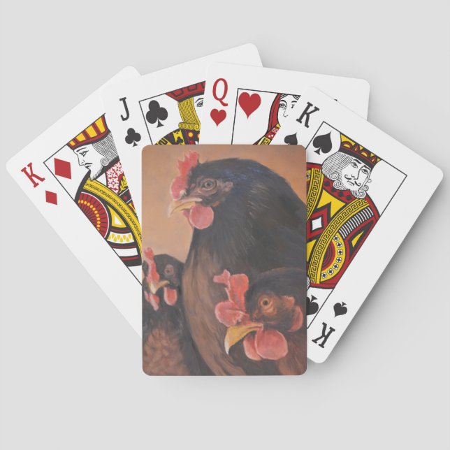 Jeu De Cartes Gossip Girls Poules poules art (dos)