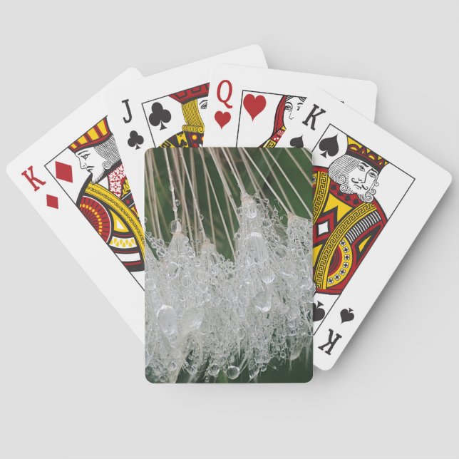 Jeu De Cartes gouttelettes d'eau (dos)