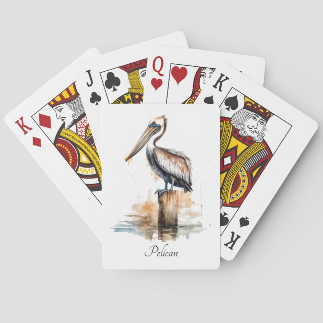 Jeu De Cartes Grâce du Pélican  (dos)