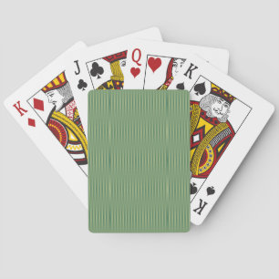 Jeu De Cartes Gradient vert Vintage simple en osage