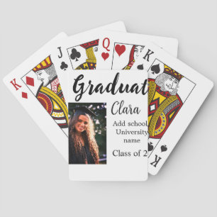 Jeu De Cartes Graduation ajouter nom classe de 20xx félicitation