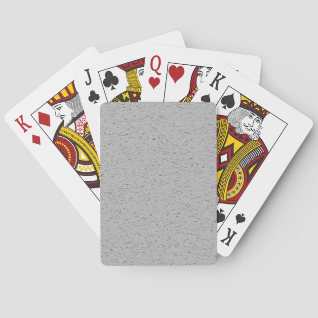 Jeu De Cartes Grainy Grainin Gris Conception des couleurs (dos)