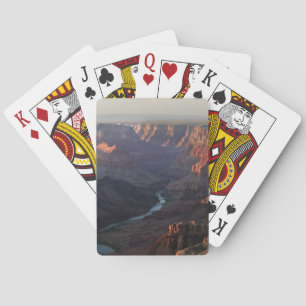 Jeu De Cartes Grand Canyon et le fleuve Colorado en Arizona