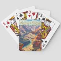 Grand Canyon National Park Illustration Travel Art