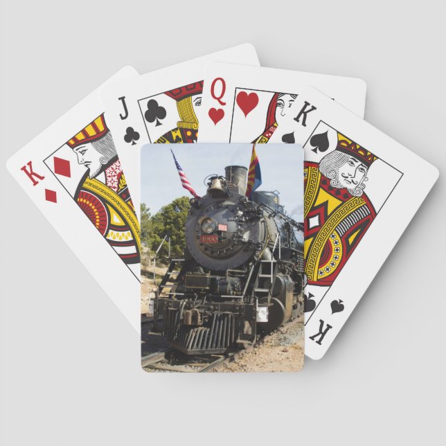 Jeu De Cartes Grand Canyon Railway steam engine 4960 (dos)