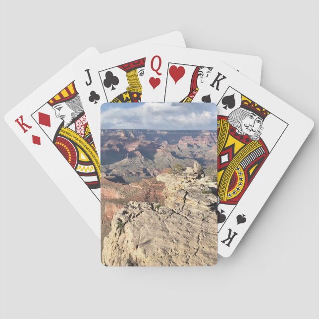 Jeu De Cartes Grand Canyon vu du haut (dos)