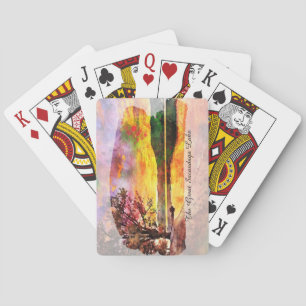 Jeu De Cartes Grand lac Sacandaga cartes de jeu