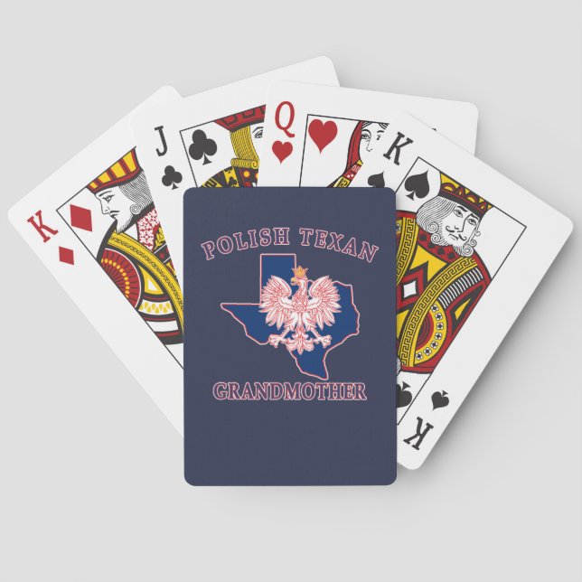 Jeu De Cartes Grand-mère texane polonaise (dos)