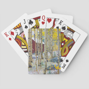 Jeu De Cartes Grand Mesa Cabane isolée dans une forêt