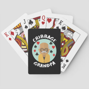 Jeu De Cartes Grand-père de Cribbage - drôle de cribbage