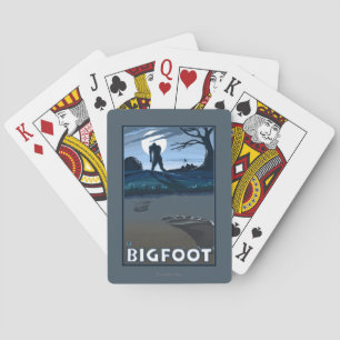 Jeu De Cartes Grand pied marchant par le terrain de golf