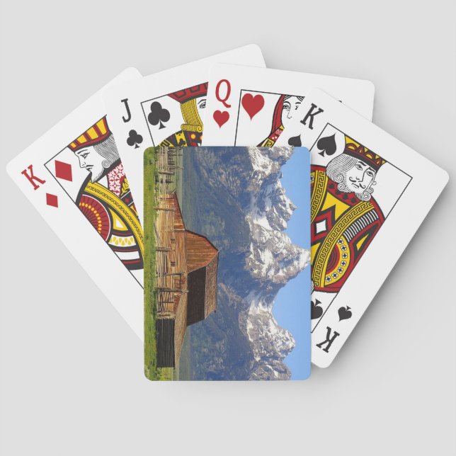 Jeu De Cartes Grand Tetons Grange (dos)