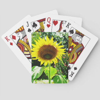 Jeu De Cartes Grand tournesol jaune