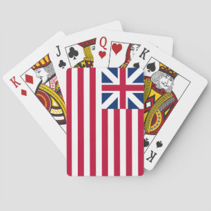 Jeu De Cartes Grand Union, 1er drapeau des États-Unis d'Amérique