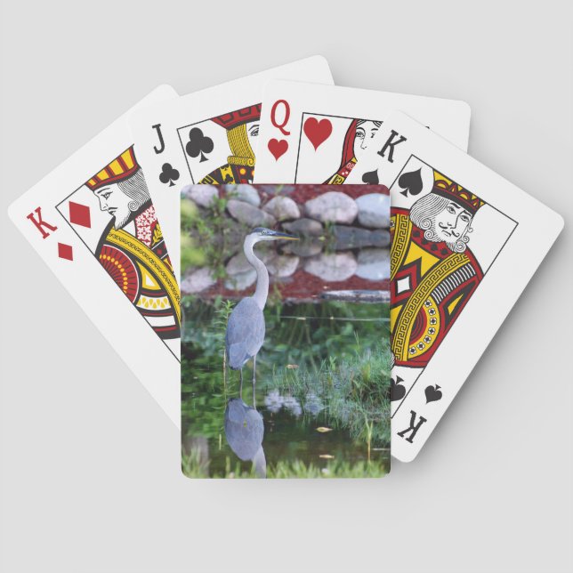 Jeu De Cartes Grand Zen bleu (dos)
