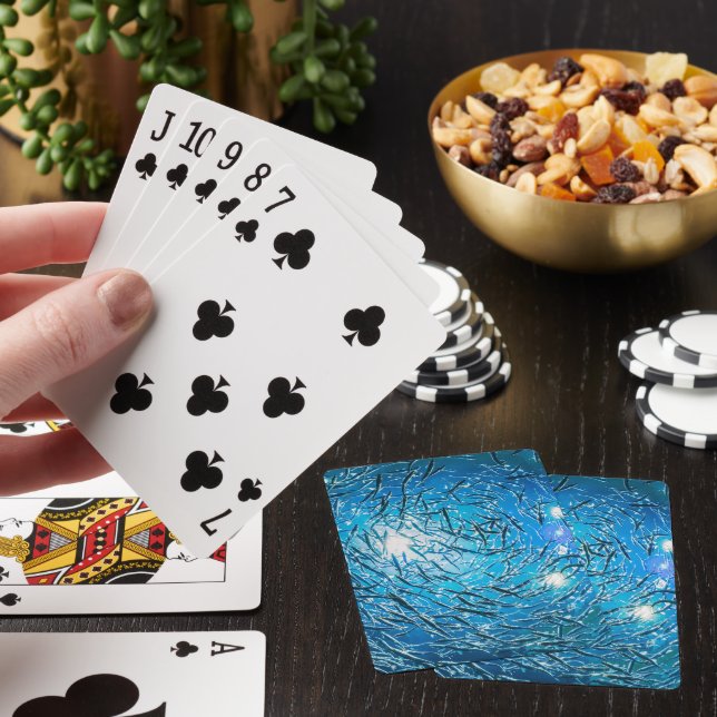 Jeu De Cartes Grande école Grey de poisson d'océan (In Situ)