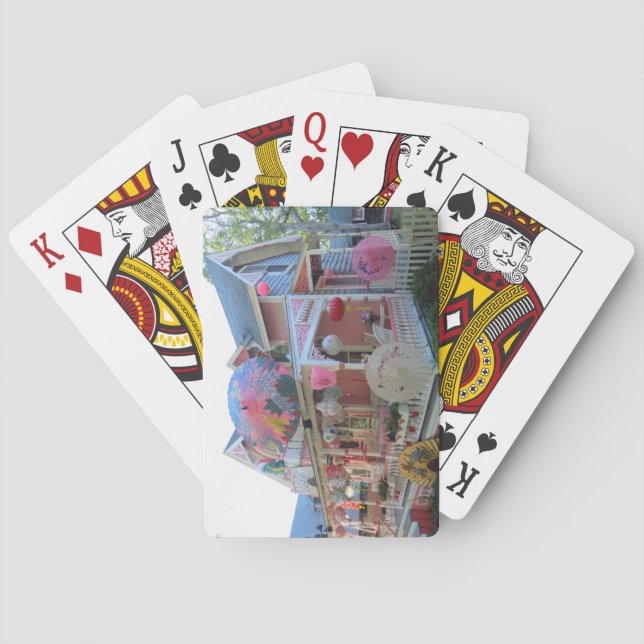Jeu De Cartes Grande Illumination en Rose - Martha's Vineyard (dos)