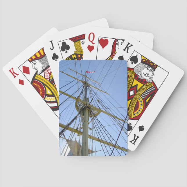Jeu De Cartes Grande inclinaison du navire (dos)