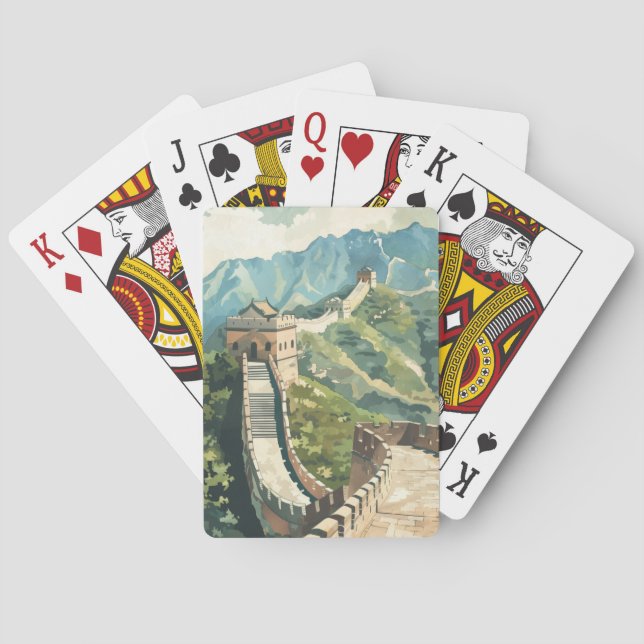 Jeu De Cartes Grande muraille de Chine (dos)