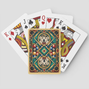 Jeu De Cartes Grands Pyrénées, mosaïque géométrique