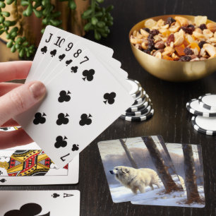 Jeu De Cartes Grands Pyrénées Qu'il neige Noël