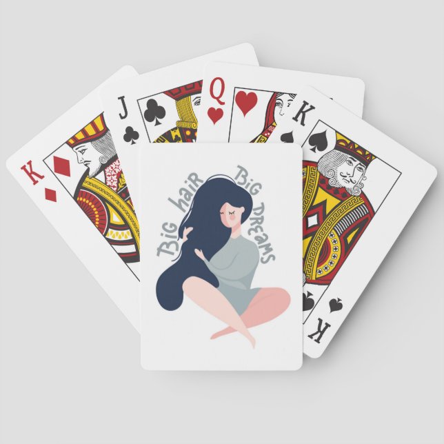 Jeu De Cartes Grands rêves de grands cheveux (dos)