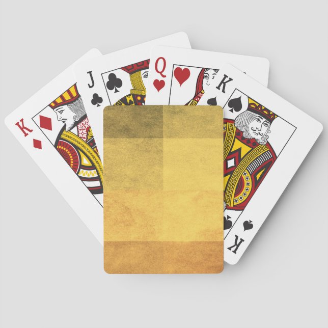 Jeu De Cartes graphique à l'aquarelle grungy abstrait 2 (dos)