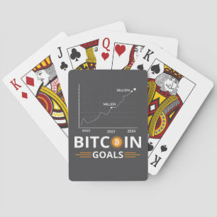 Jeu De Cartes Graphique des objectifs Bitcoin Croissance des cry