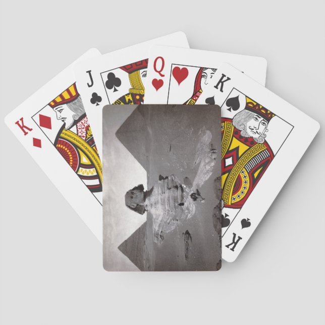 Jeu De Cartes Great Sphinx & Gizeh Pyramides Necropolis Egypte (dos)