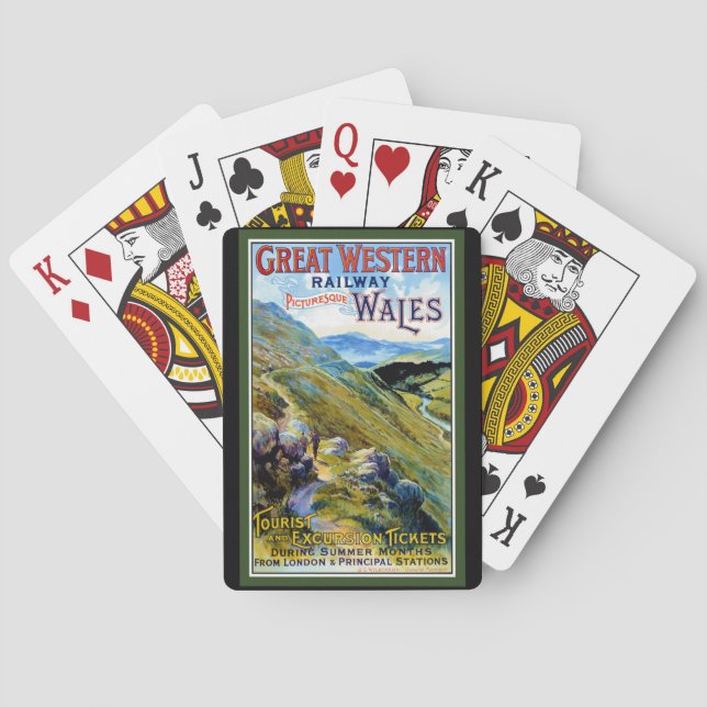 Jeu De Cartes Great Western Railway Wales (dos)