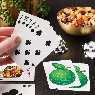Jeu De Cartes Green Apple Earth Environment Planète