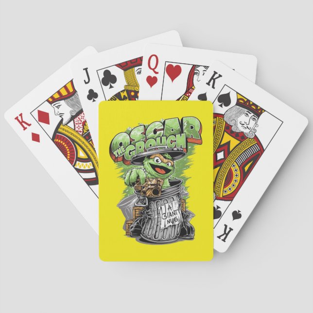 Jeu De Cartes Green Garbage Monster (dos)
