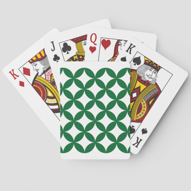 Jeu De Cartes Green Shippo Classic Playing Cartes (dos)