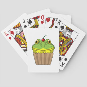 Jeu De Cartes Grenouille avec muffin