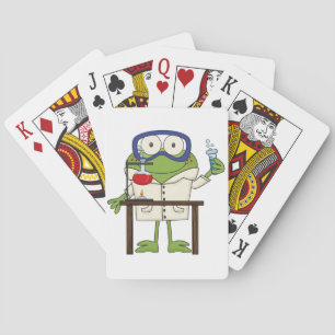 Jeu De Cartes Grenouille dans le laboratoire de la Science