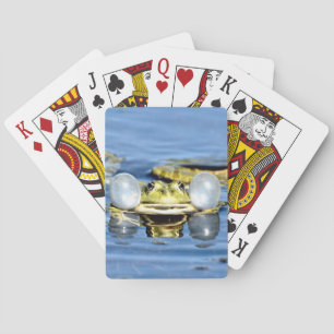 Jeu De Cartes Grenouille dans l'eau avec Sacs d'air