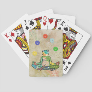 Jeu De Cartes grenouille de yoga