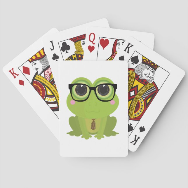 Jeu De Cartes Grenouille Nerd (dos)