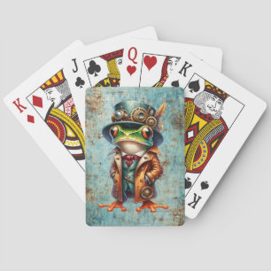 Jeu De Cartes Grenouille Steampunk