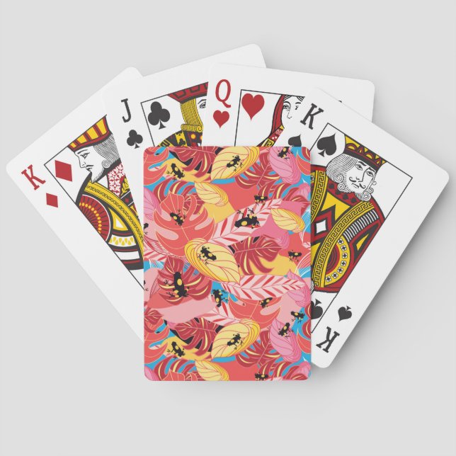 Jeu De Cartes Grenouilles de la jungle (dos)