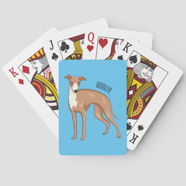 Jeu De Cartes Greyhound dog (dos)