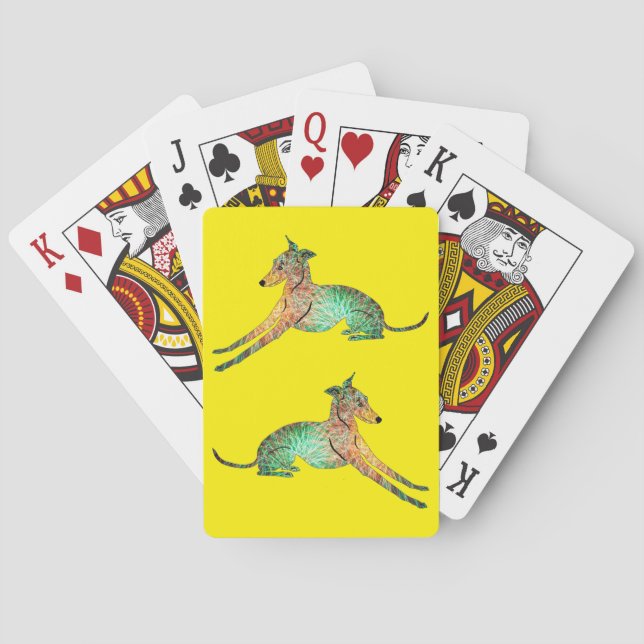 Jeu De Cartes Greyhound italien (dos)