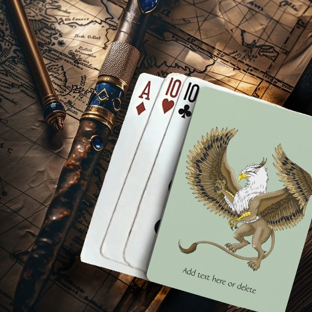 Jeu De Cartes Griffin Imaginaire Griffin Mythologie (Créateur téléchargé)