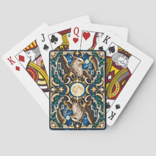 Jeu De Cartes Griffin, Monstre en Papier Découpé