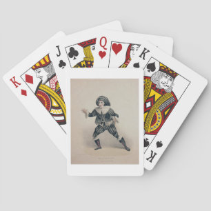 Jeu De Cartes Grimaldi comme Scaramouche, du dell'Ar de Commedia